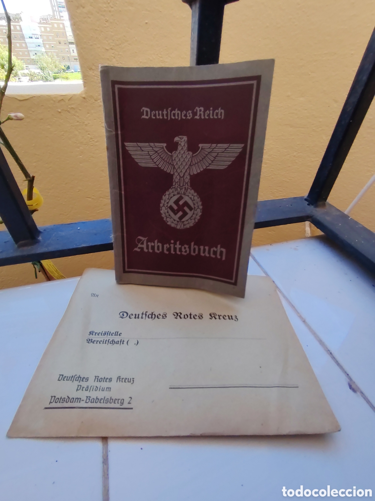 Documentos antiguos: ARBEITSBUCH O LIBRO DE TRABAJO WW2 - Foto 5