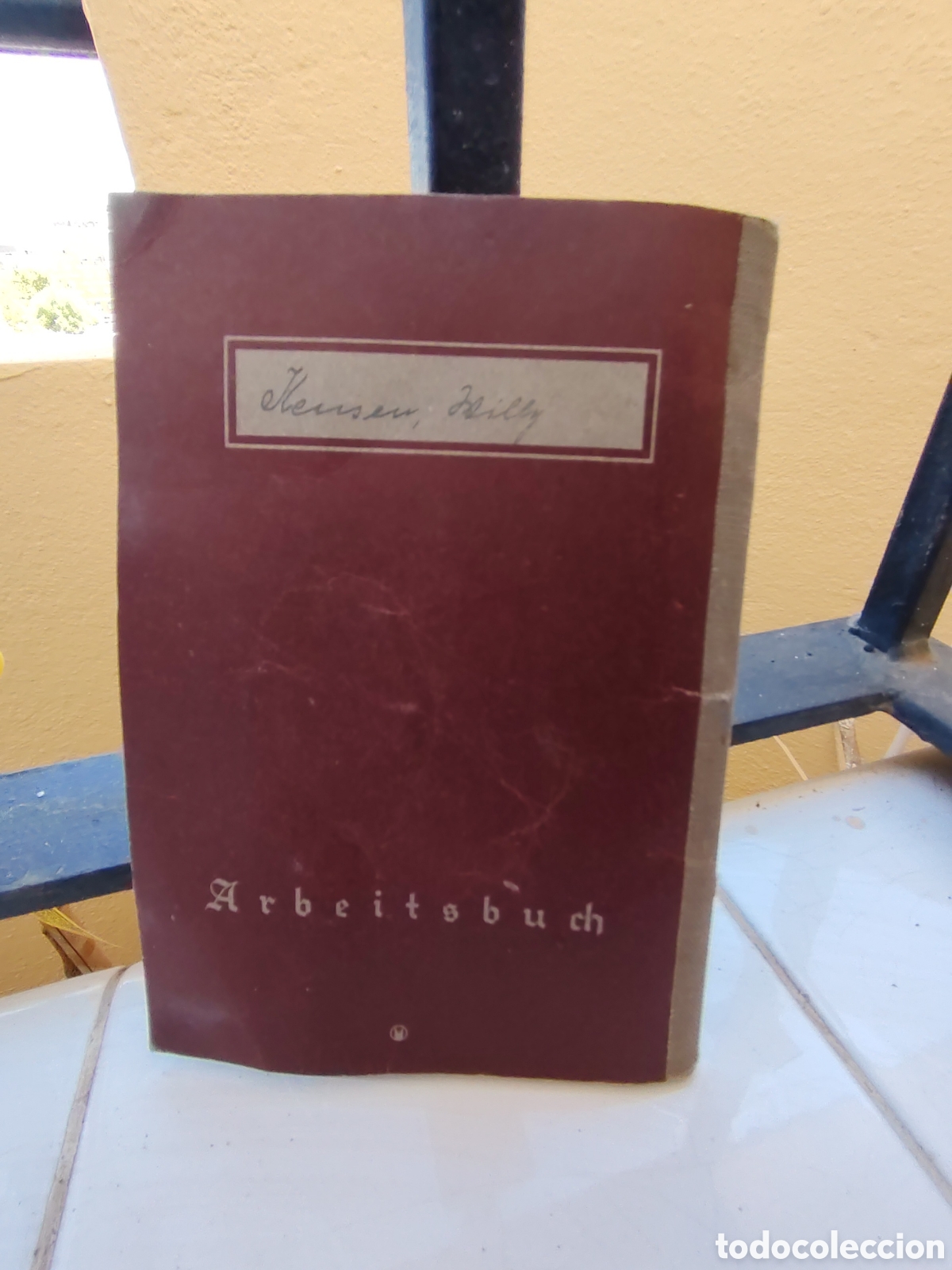Documentos antiguos: ARBEITSBUCH O LIBRO DE TRABAJO WW2 - Foto 6