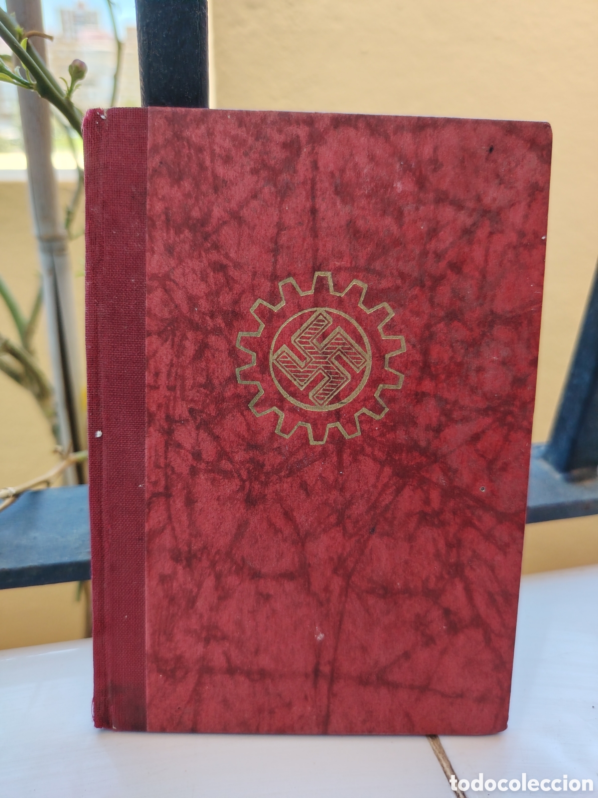 Documentos antiguos: LIBRETA DE AFILIACI&Oacute;N AL PARTIDO NAZI-l Deutsche Arbeitsfront