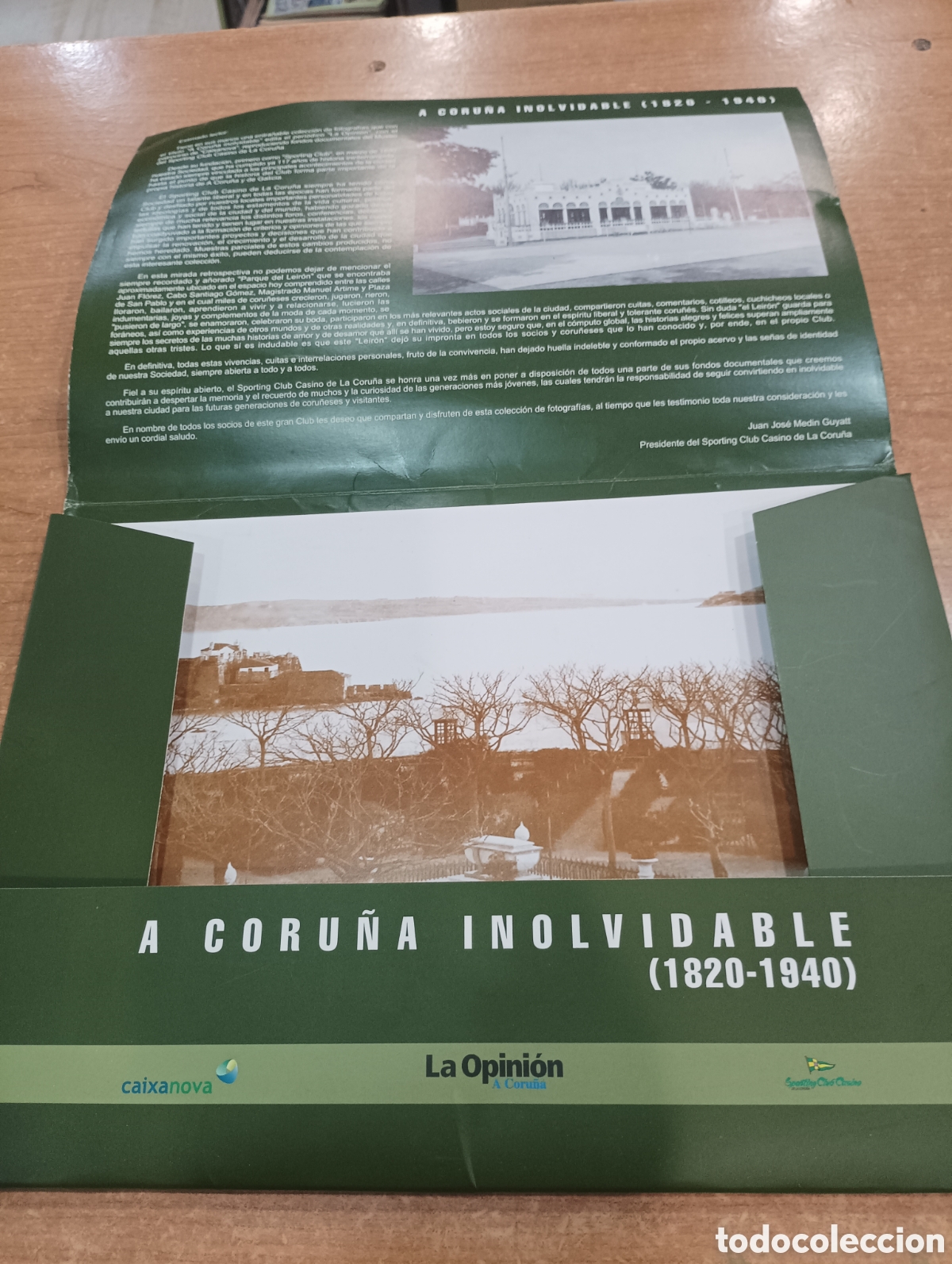 Documentos antiguos: A Coru&ntilde;a inolvidable (1820-1940). Fondo fotografico del Sporting Club Casino de La Coru&ntilde;a