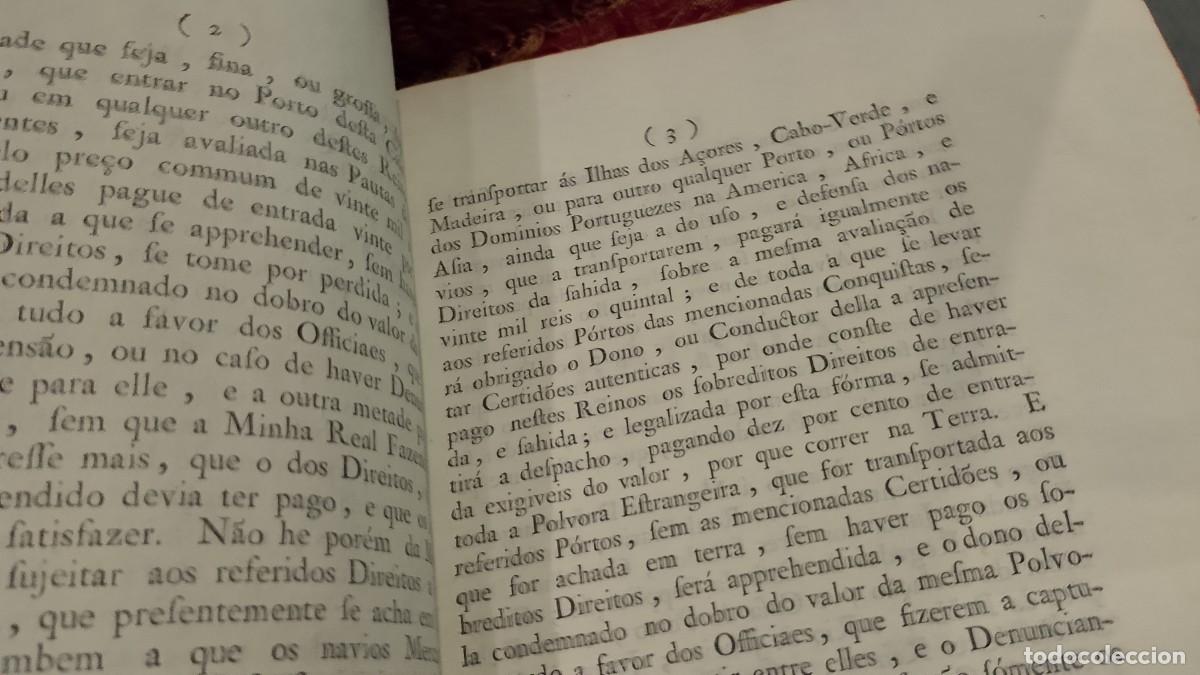 Documentos antiguos: Dom&iacute;nios e Acidentes P&oacute;lvora 1778 - 2 Alvar&aacute;s Regio - Foto 4