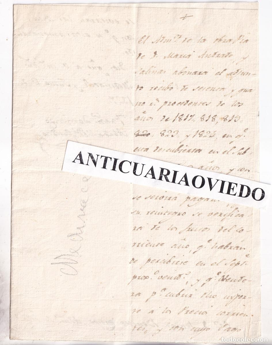 Documentos antiguos: CARTA DE FRANCISCO DOMINGO, ABAD DE LA COLEGIATA DE MEDINACELI. 1827. SORIA