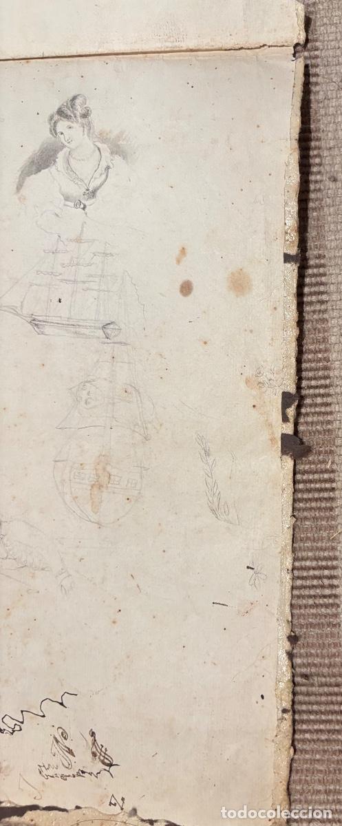 Documentos antiguos: Documento y dibujos sobre las peras hacia 1840 - Foto 12