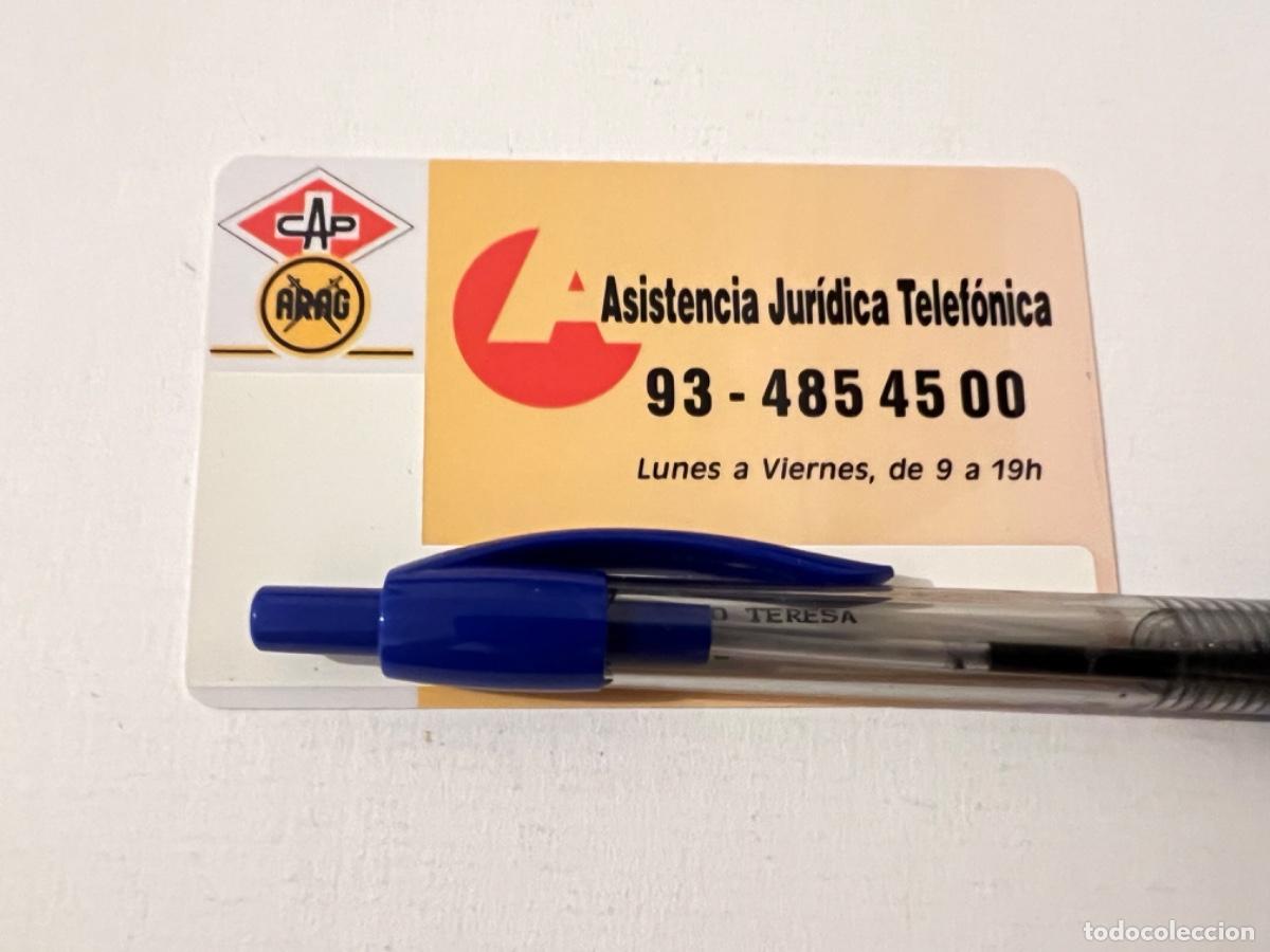 Documentos antiguos: Tarjeta Carnet Asistencia Jur&iacute;dica Telef&oacute;nica