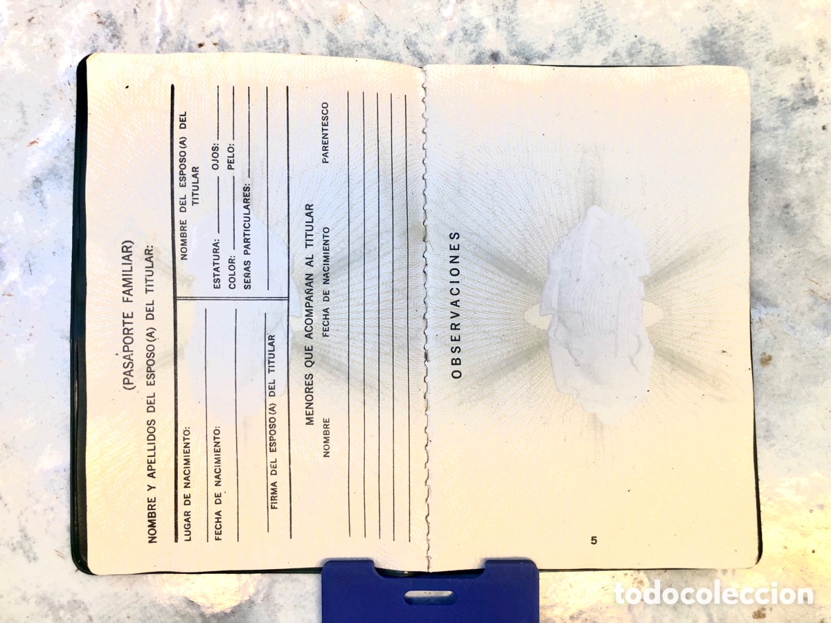 Documentos antiguos: Pasaporte de Mexico/ Mexico&rsquo;s Passport - Foto 4