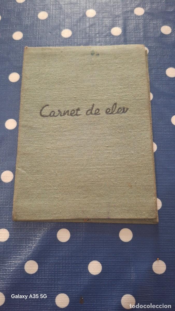 Documentos antiguos: Carnet de estudiante de primaria Rep&uacute;blica Socialista de Romania,curso 1968-69