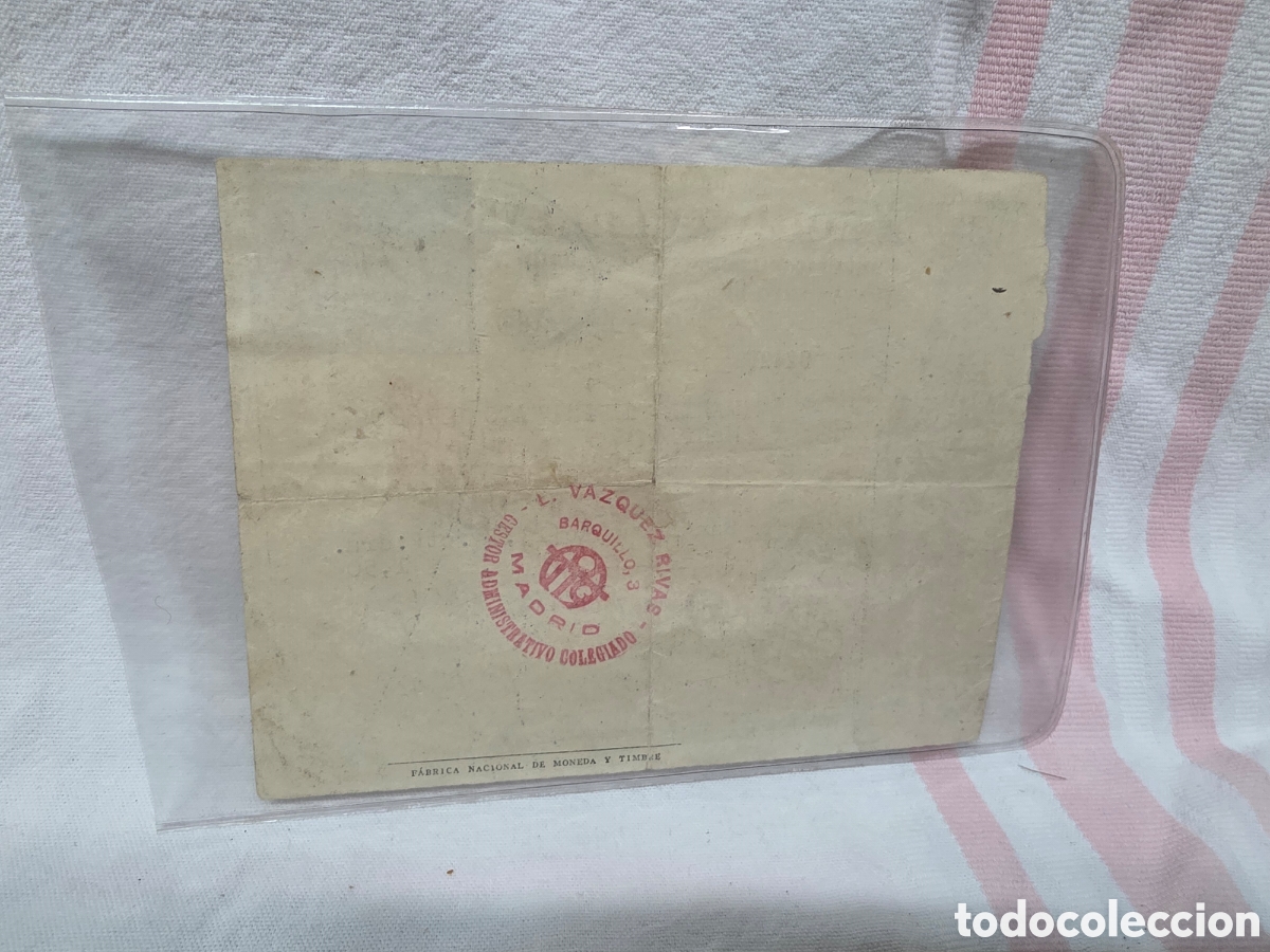 Documentos antiguos: C&Eacute;LULA PERSONAL. MADRID 1940 - Foto 2
