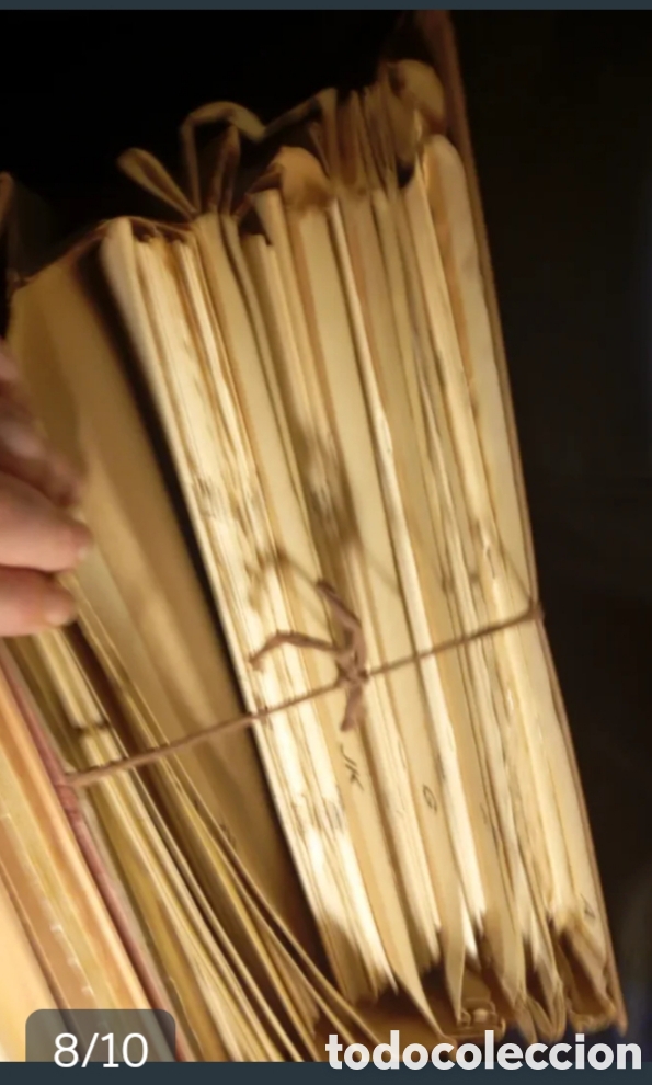 Documentos antiguos: carpetas libros documentaci&oacute;n Senado Galicia - Foto 7