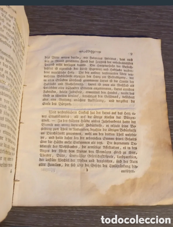 Documentos antiguos: 1795 documento hist&oacute;rico alem&aacute;n - Foto 3