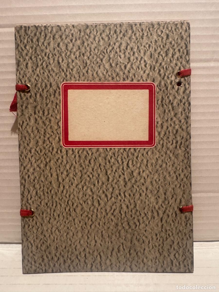 Documentos antiguos: CARPETA PORTA DOCUMENTOS a&ntilde;os 60