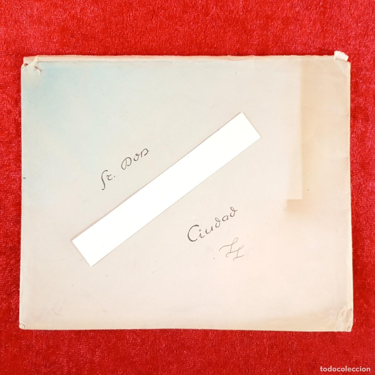 Documentos antiguos: SOBRE ESCRITO A TINTA - DIRIGIDO A UN CIUDADANO DE LA CIUDAD DE L&Eacute;RIDA - A&Ntilde;OS 40 / 6330