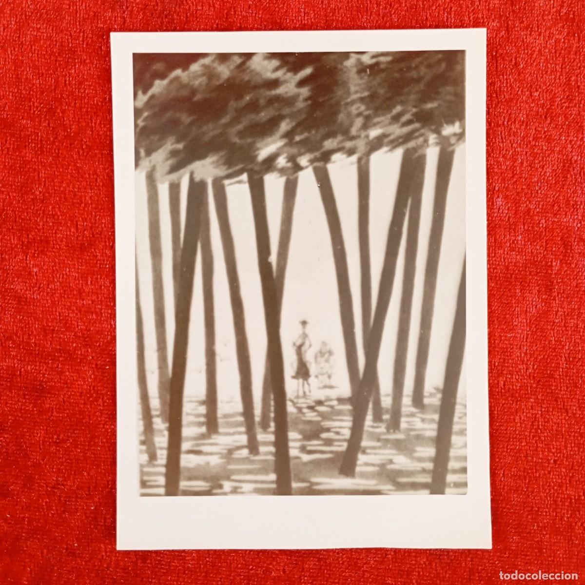 Documentos antiguos: GRAJOS L&Eacute;RIDA - FOTOGRAF&Iacute;A DE OBRA DE ARTE DEL GRUPO - DON QUIJOTE Y SANCHO PANZA - RARISIMA / 6334