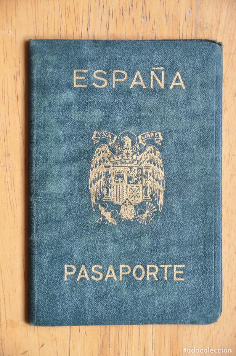 Documentos antiguos: PASAPORTE ESPA&Ntilde;OL EXPEDIDO EN 1953 PARA VIAJAR A FRANCIA