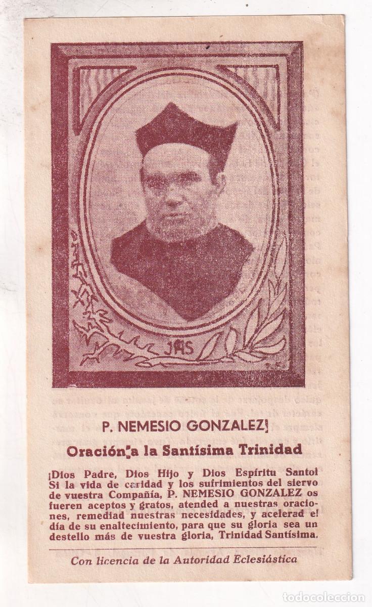 Documentos antiguos: JESUITA NEMESIO GONZ&Aacute;LEZ, ASESINADO EN GIJON EN 1936. SOTOBA&Ntilde;ADO, PALENCIA. GUERRA CIVIL ASTURIAS