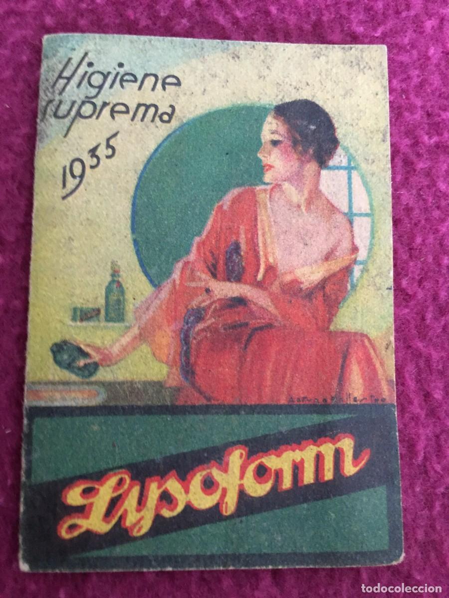 Documentos antiguos: DIPTICO PUBLICITARIO DEL PRODUCTO LYSOFORM - 1935