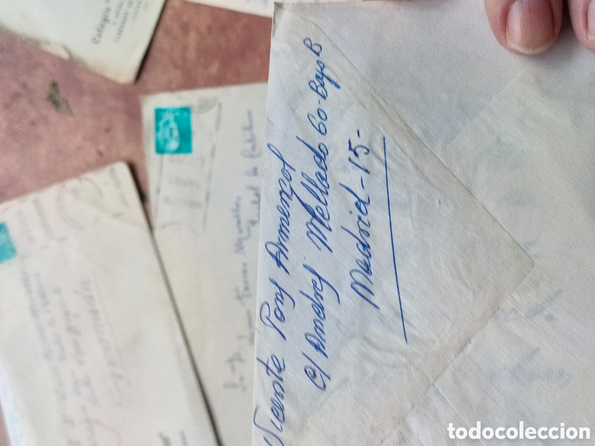 Documentos antiguos: Lote de correspondencia a&ntilde;os 60 - Foto 15