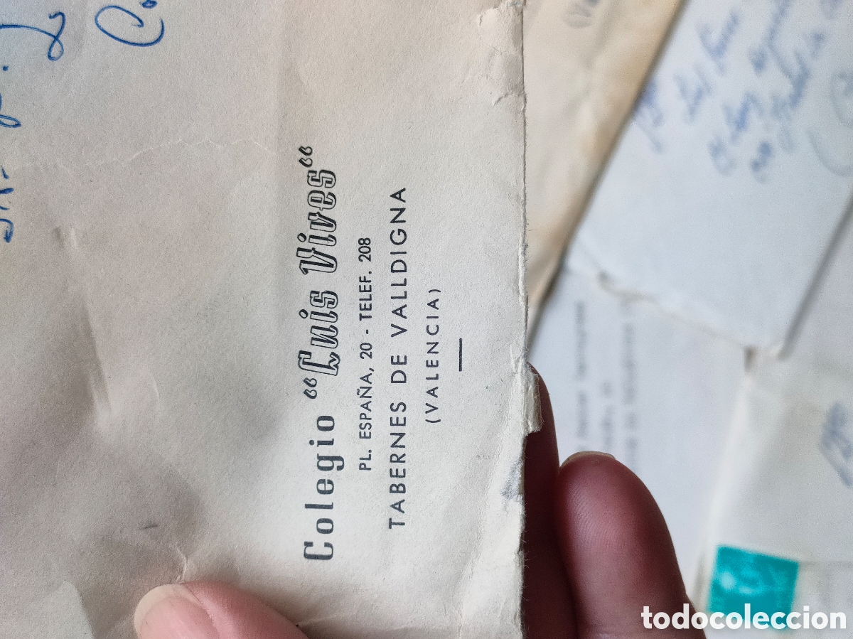 Documentos antiguos: Lote de correspondencia a&ntilde;os 60 - Foto 17
