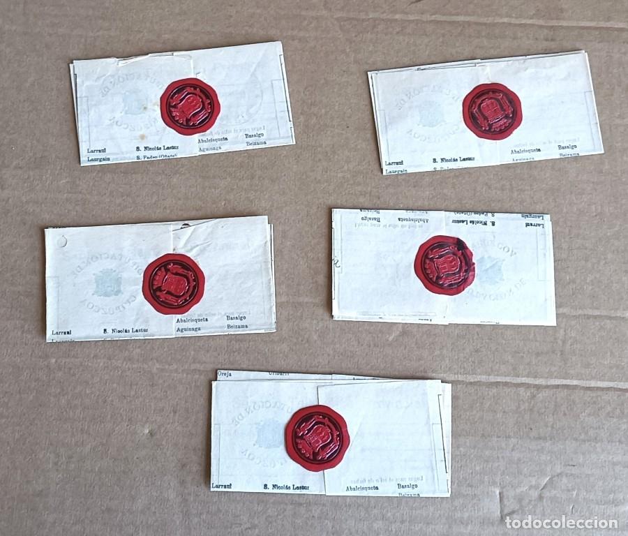 Documentos antiguos: Lote de 5 telegramas enviados a la f&aacute;brica de armas de Star de Eibar &ndash; Bonifacia Echevarr&iacute;a 1932