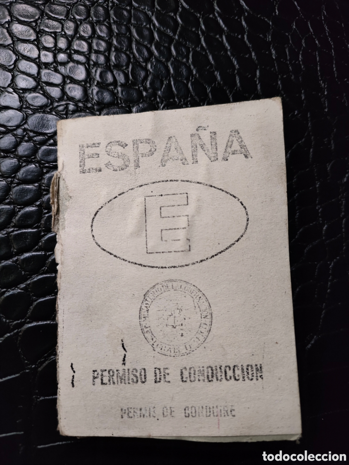 Documentos antiguos: Permiso de Conducci&oacute;n Antiguo Espa&ntilde;a 1951