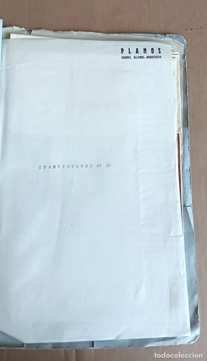 Documentos antiguos: lote de 7 planos IPARAGUIRRE 20 - Foto 12