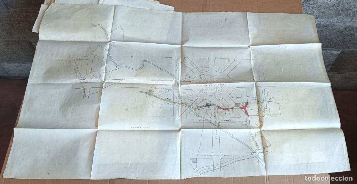 Documentos antiguos: Plano plaza el&iacute;ptica Bilbao 189?