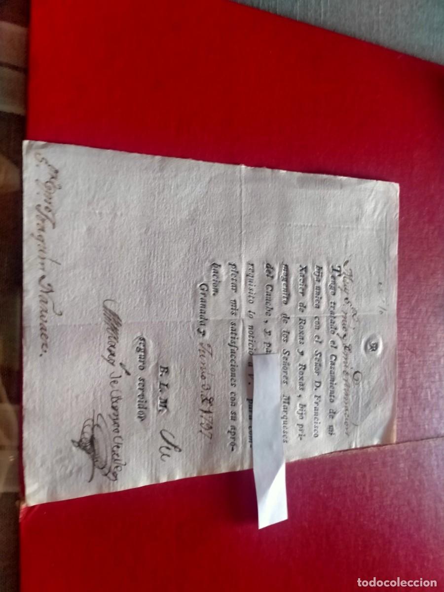 Documentos antiguos: documento de madrid 1795