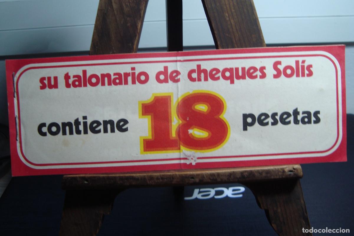 Documentos antiguos: ANTIGUO TALONARIO VALES AHORRO TOMATE SOLIS 1970