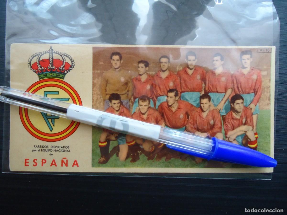 Documentos antiguos: cromo mundial futbol seleccion espa&ntilde;ola primera division balompie chocolate batanga liga espa&ntilde;a 1954