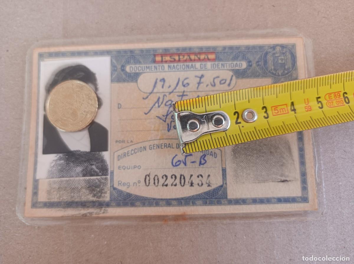 Documentos antiguos: DOCUMENTO NACIONAL DE IDENTIDAD MUJER NACIDA EN SAN MART&Iacute;N CUENCA 1910