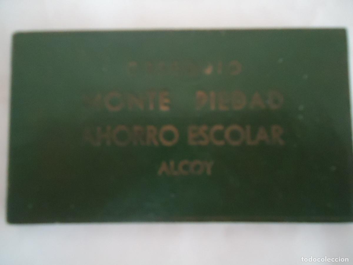 Documenti antichi: LIBRETA DE APUNTES OBSEQUIO DEL MONTE DE PIEDAD AHORRO ESCOLAR DE ALCOY. PP -13