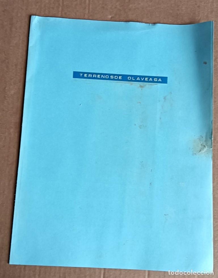 Documentos antiguos: Plano terrenos de Olaveaga - Bilbao - Foto 2