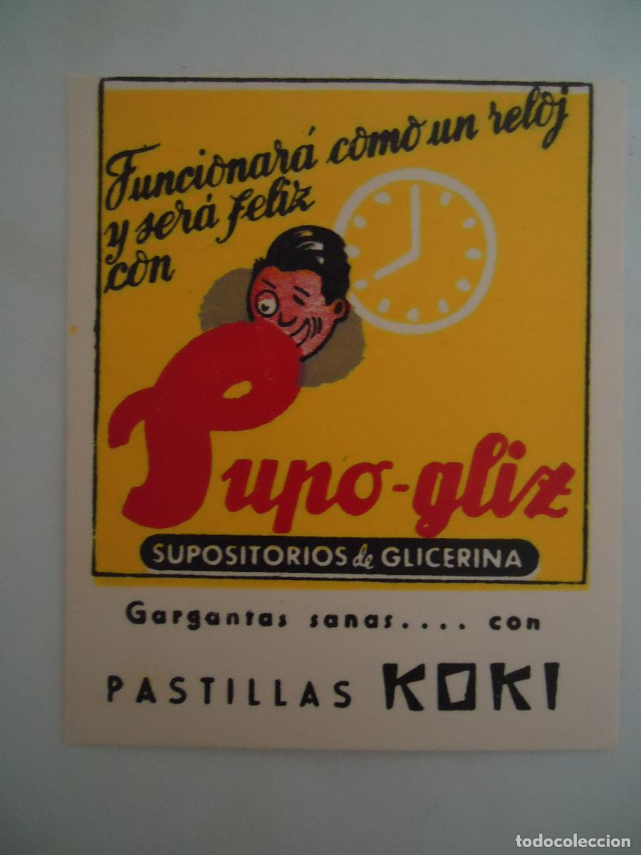 Documentos antiguos: TARJETA DE PESOS CON PUBLICIDAD DE PASTILLAS KOKI. PP -13