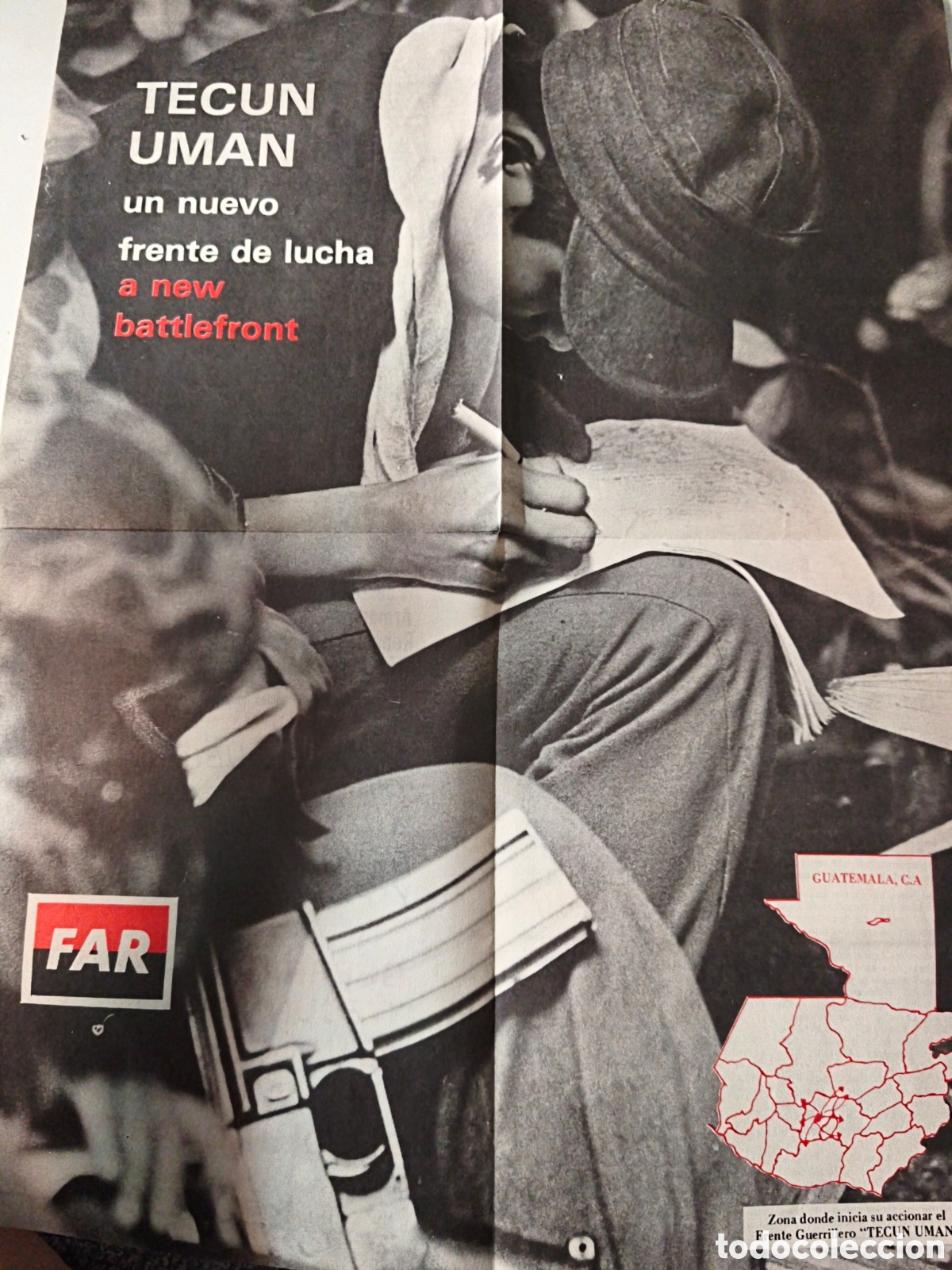 Documentos antiguos: Documento Pol&iacute;tico: FAR. Guatemala. 1982. - Foto 3