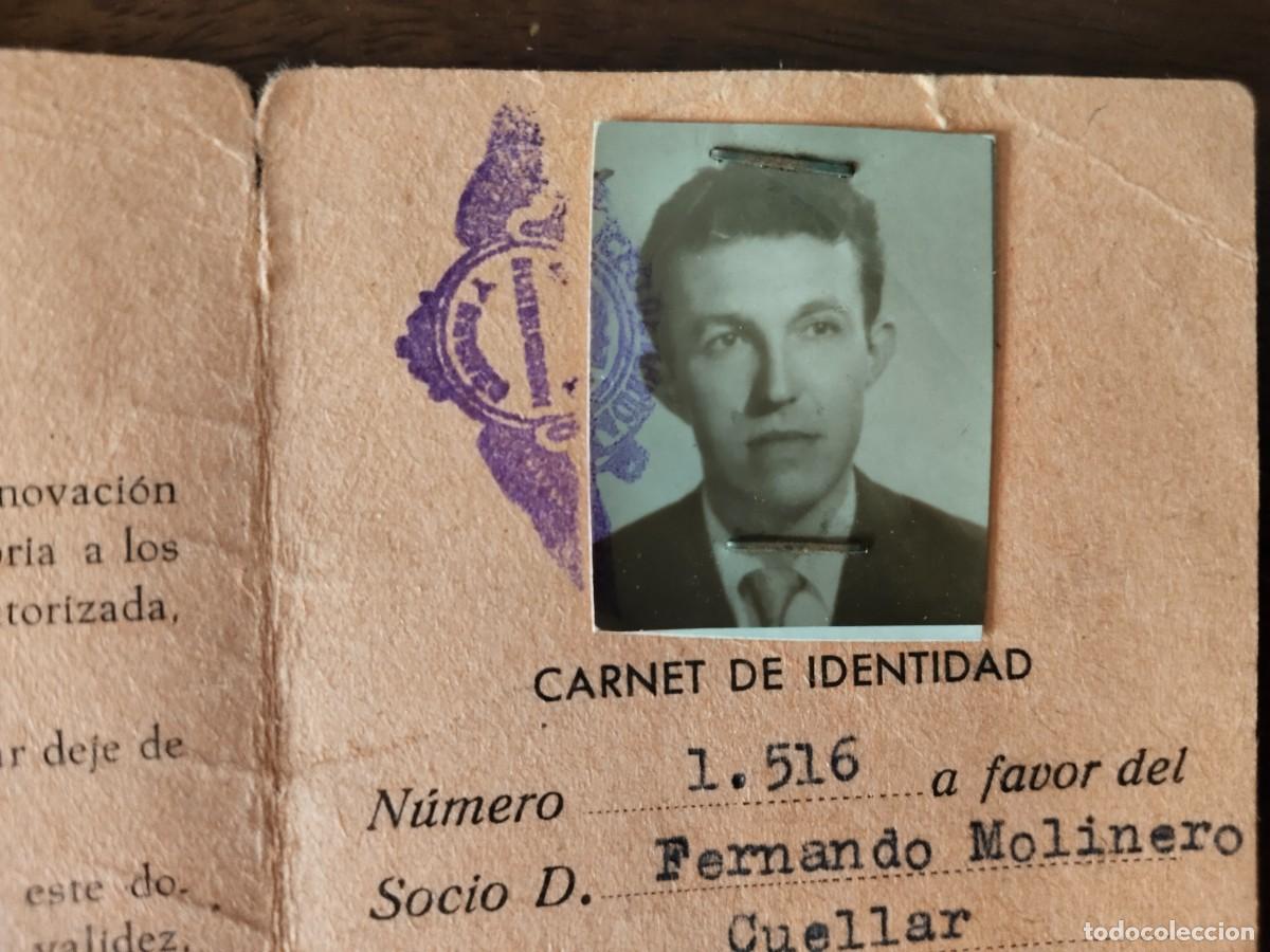 Documentos antiguos: Carnet del Liceo de M&eacute;rida. A&ntilde;o 1959. - Foto 2