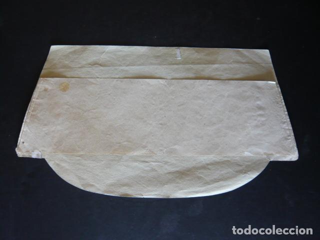 Documentos antiguos: VISERA GORRO EN PAPEL COLACAO PUBLICIDAD - Foto 2