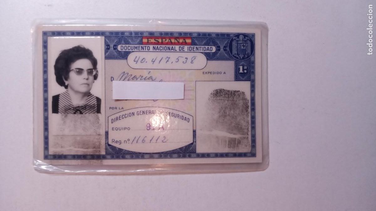 Documentos antiguos: ANTIGUO DNI AZUL - A&Ntilde;O EXPEDICION 1973 SEVILLA - D.N.I. - DOCUMENTO NACIONAL DE IDENTIDAD