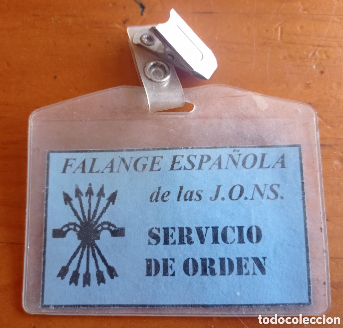 Documentos antiguos: ACREDITACION FALANGE ESPA&Ntilde;OLA