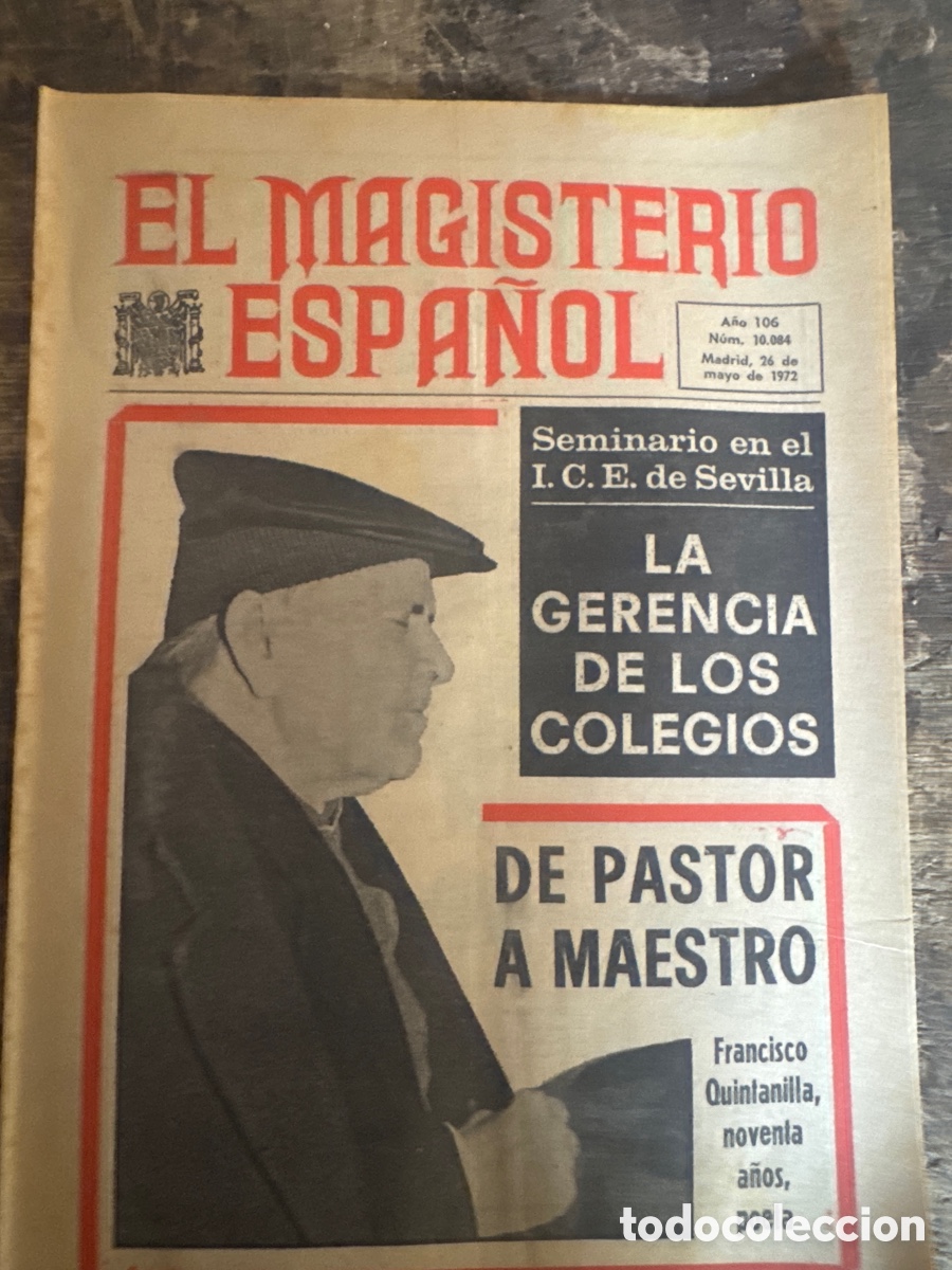 Documentos antiguos: El magisterio espa&ntilde;ol N&uacute;m. 10084 - Foto 1