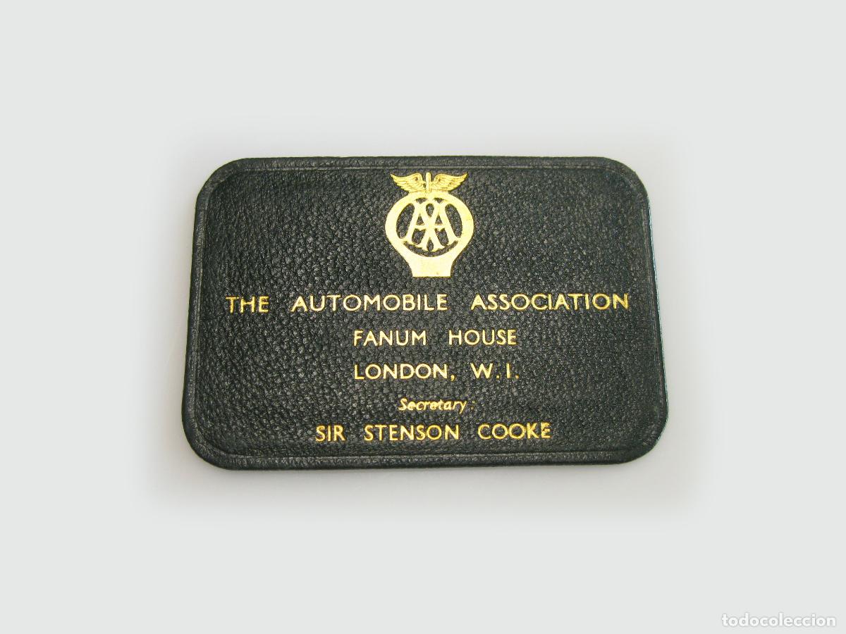 Documentos antiguos: CARNET DE SOCIO DE MAURITS VAN VOLLENHOVEN. THE AUTOMOBILE ASOTIATION. FANUN HOUSE. 1929