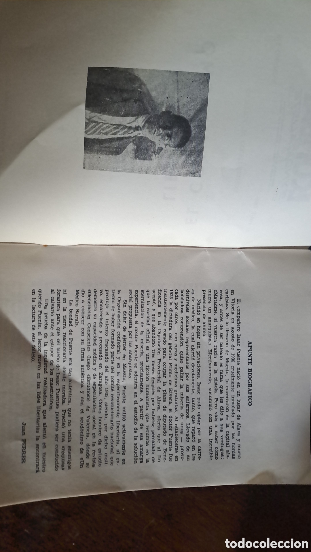 Documentos antiguos: Librillo el comunisme libertario - Foto 3