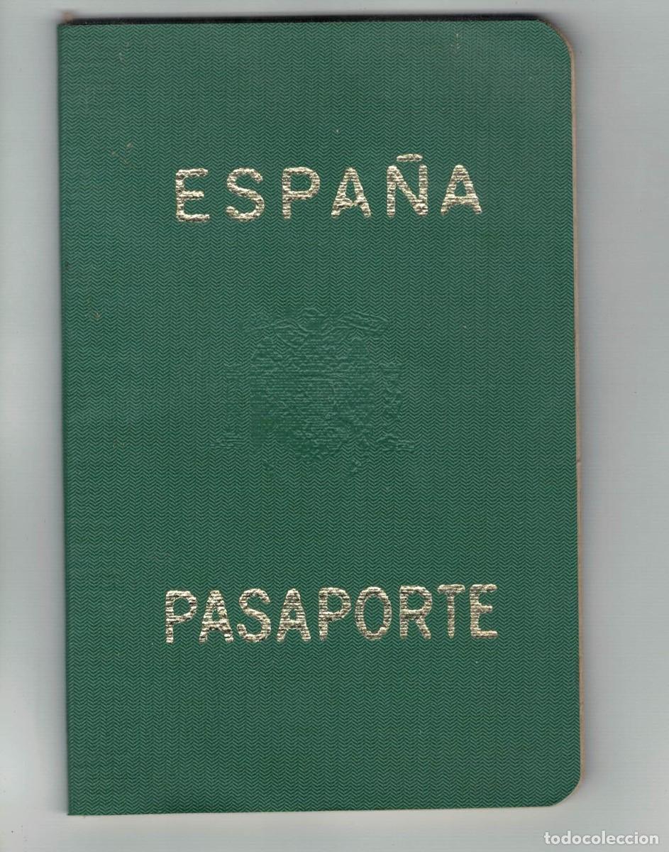 Documentos antiguos: Pasaporte Espa&ntilde;ol Antiguo - Documento de Identidad Oficial - Espa&ntilde;a