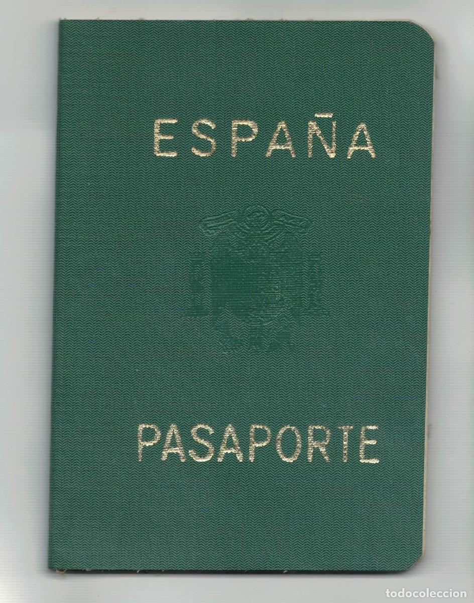 Documentos antiguos: Pasaporte Espa&ntilde;ol Antiguo - Documento de Identidad Oficial - Espa&ntilde;a