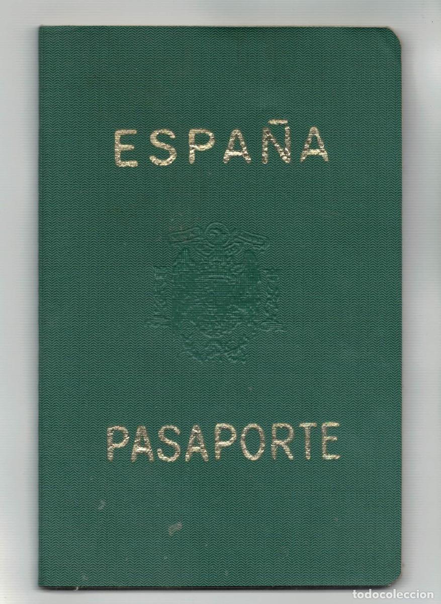Documentos antiguos: Pasaporte Espa&ntilde;ol Antiguo - Documento de Identidad Oficial - Espa&ntilde;a
