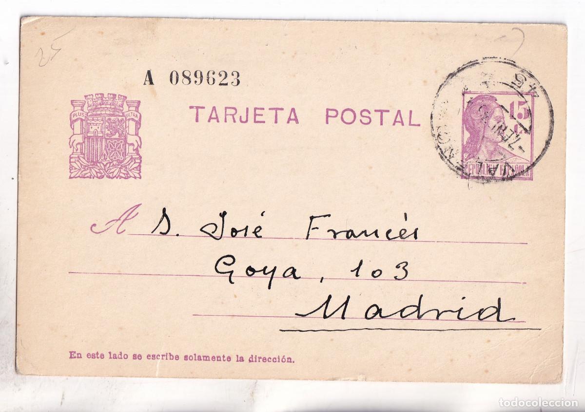 Documentos antiguos: TARJETA DE LOS ARTISTAS VALENCIANOS PEDRO S&Aacute;NCHEZ Y GENARO LAHUERTA A JOS&Eacute; FRANC&Eacute;S. 1935