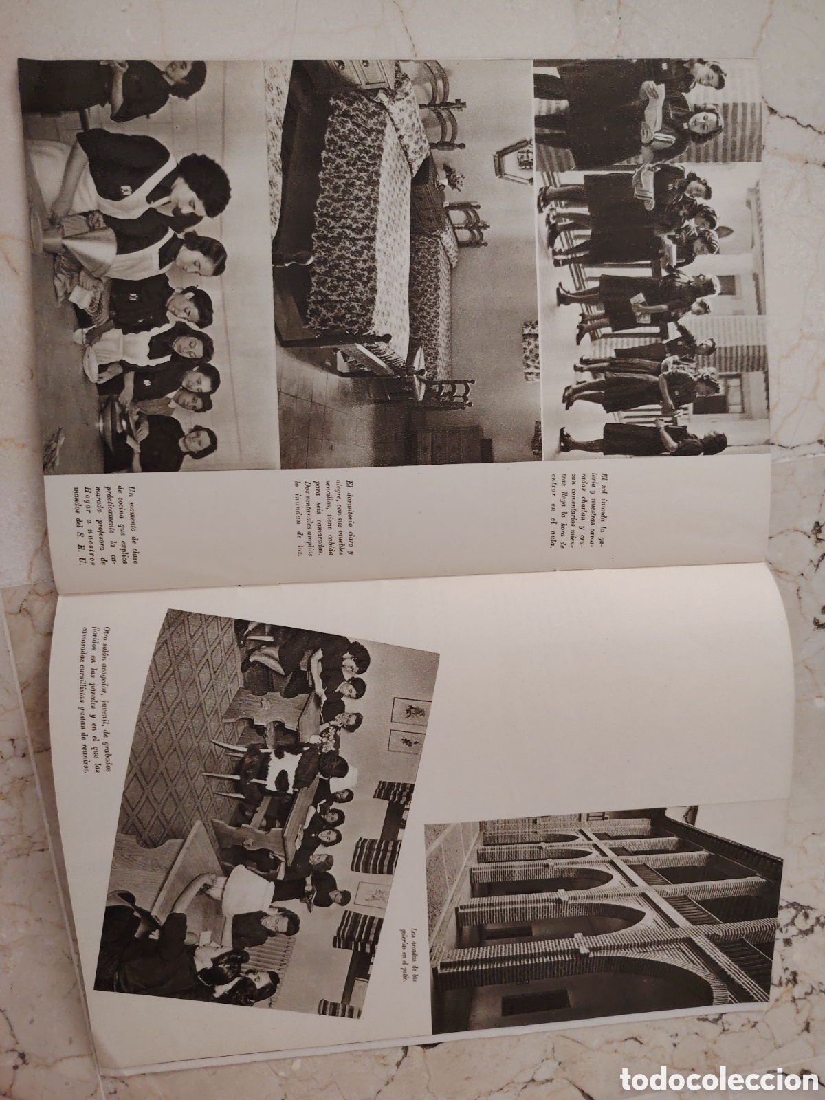 Documentos antiguos: LA SECCI&Oacute;N FEMENINA DEL S. E. U. EN EL CASTILLO DE LA MOTA - Foto 3
