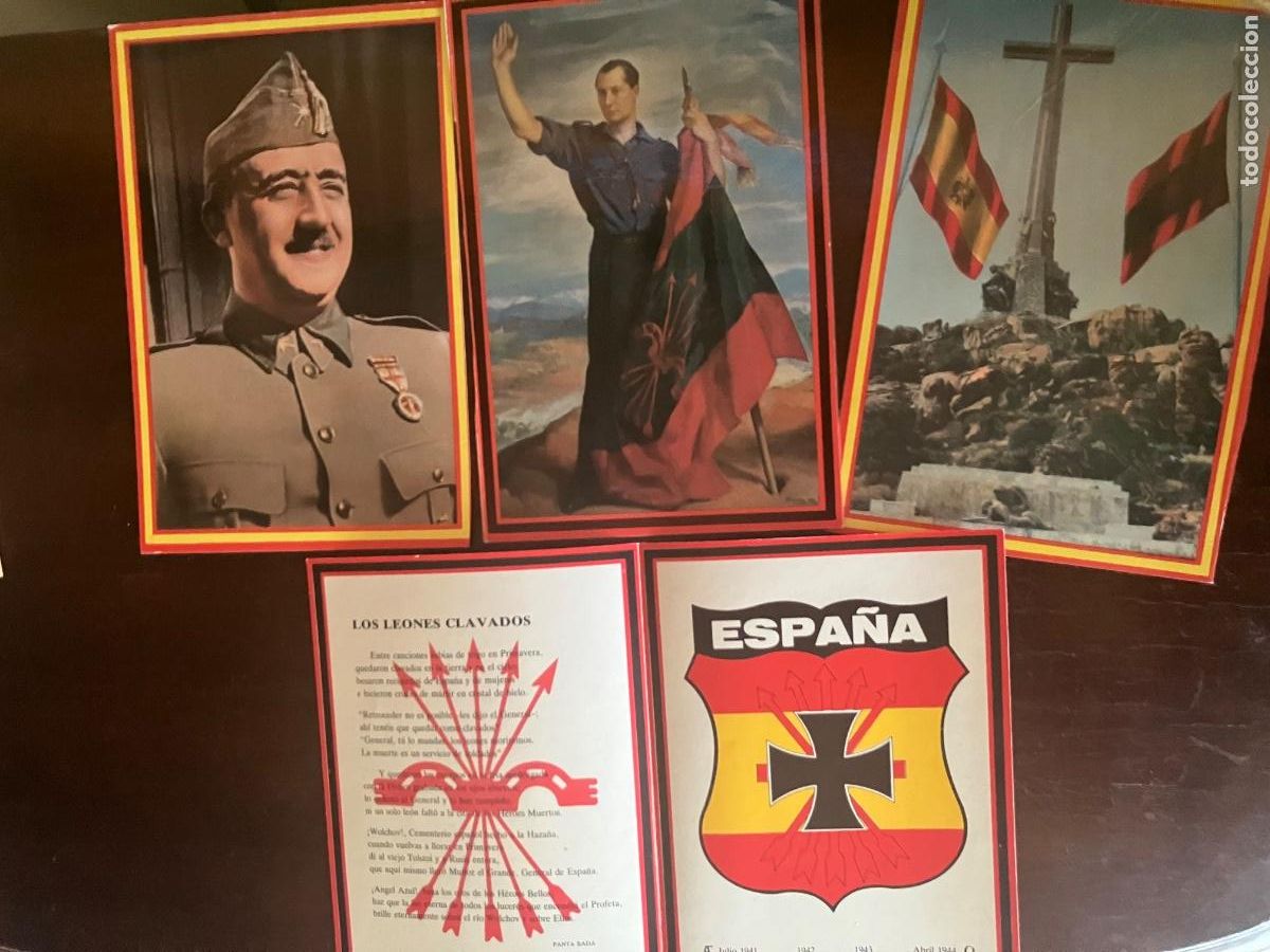 Documentos antiguos: FOLLETOS, FALANGE, FRANCO, DIVISI&Oacute;N AZUL