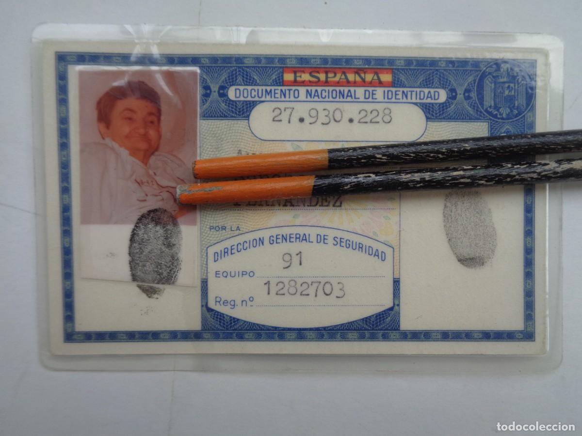 Documentos antiguos: DOCUMENTO NACIONAL DE IDENTIDAD ( DNI ) DE SE&Ntilde;ORA MINUSVALIDA, 1&ordf; CLASE . MARCHENA ( SEVILLA ), 1983