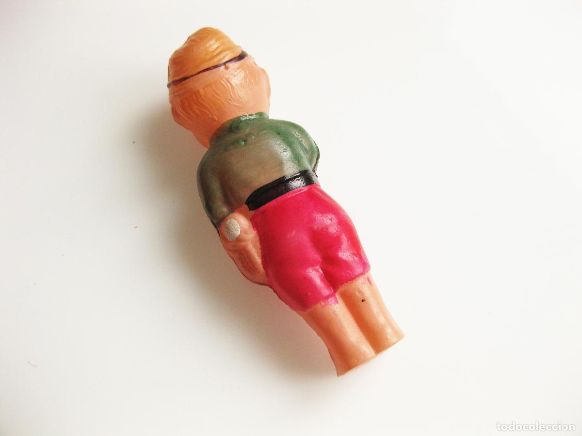 Documentos antiguos: FIGURA DE CELULOIDE DE UN NI&Ntilde;O CON CESTA DE HUEVOS - Foto 3