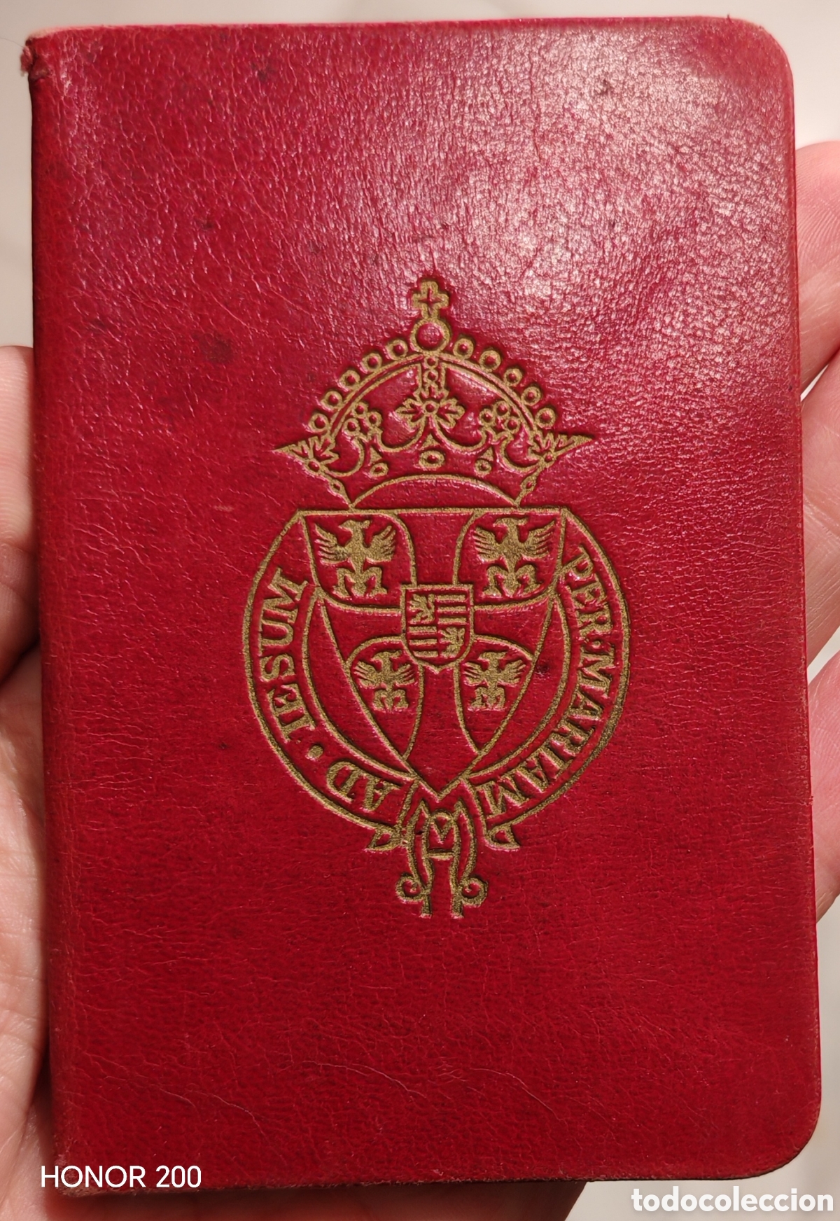 Documentos antiguos: Carnet - Real Congregaci&oacute;n Patronato Ntra. Se&ntilde;ora del Buen Consejo y S. Luis Gonzaga - Madrid 1920