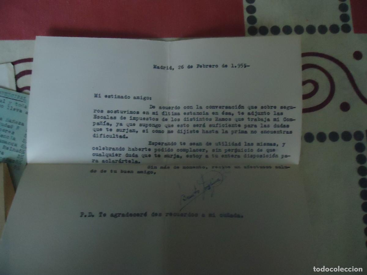 Documentos antiguos: CARTA CON DOCUMENTOS SOBRE TEMAS HARINEROS - Foto 4